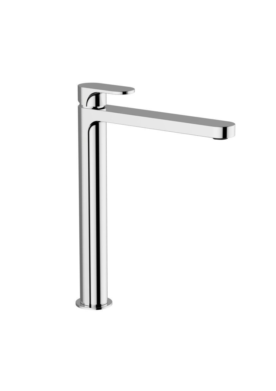 Miscelatore lavabo alto con scarico click clack
