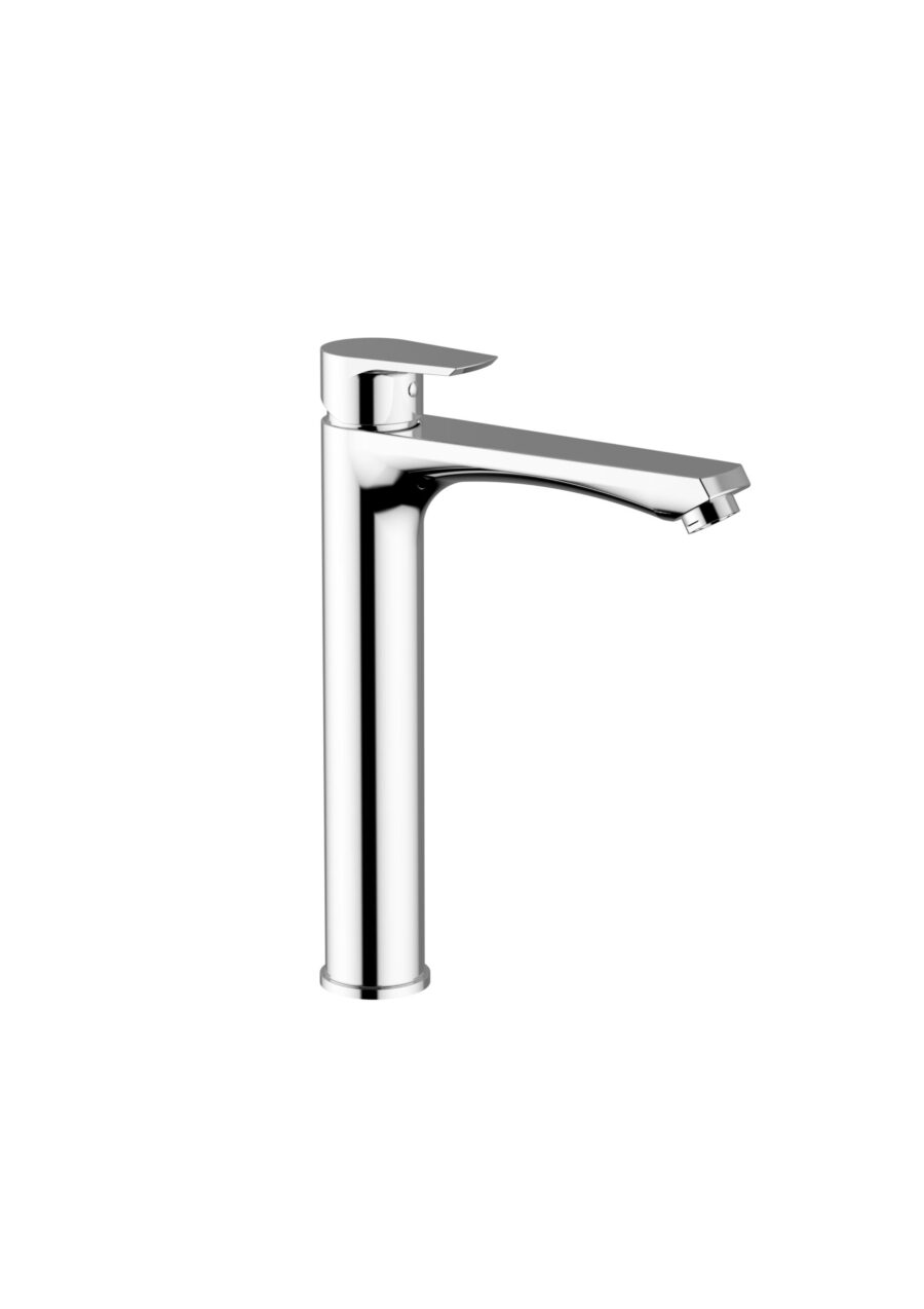 Miscelatore lavabo alto con scarico click clack