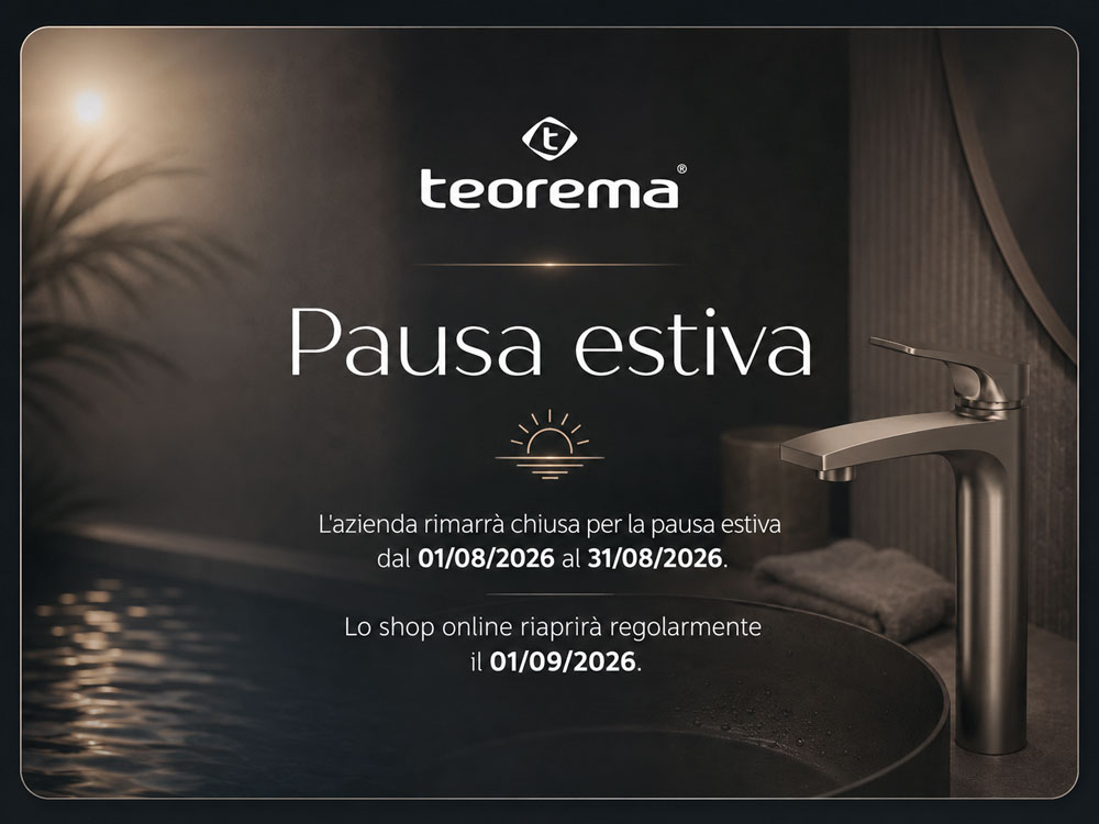 Teorema - Avviso pausa estiva 2026
